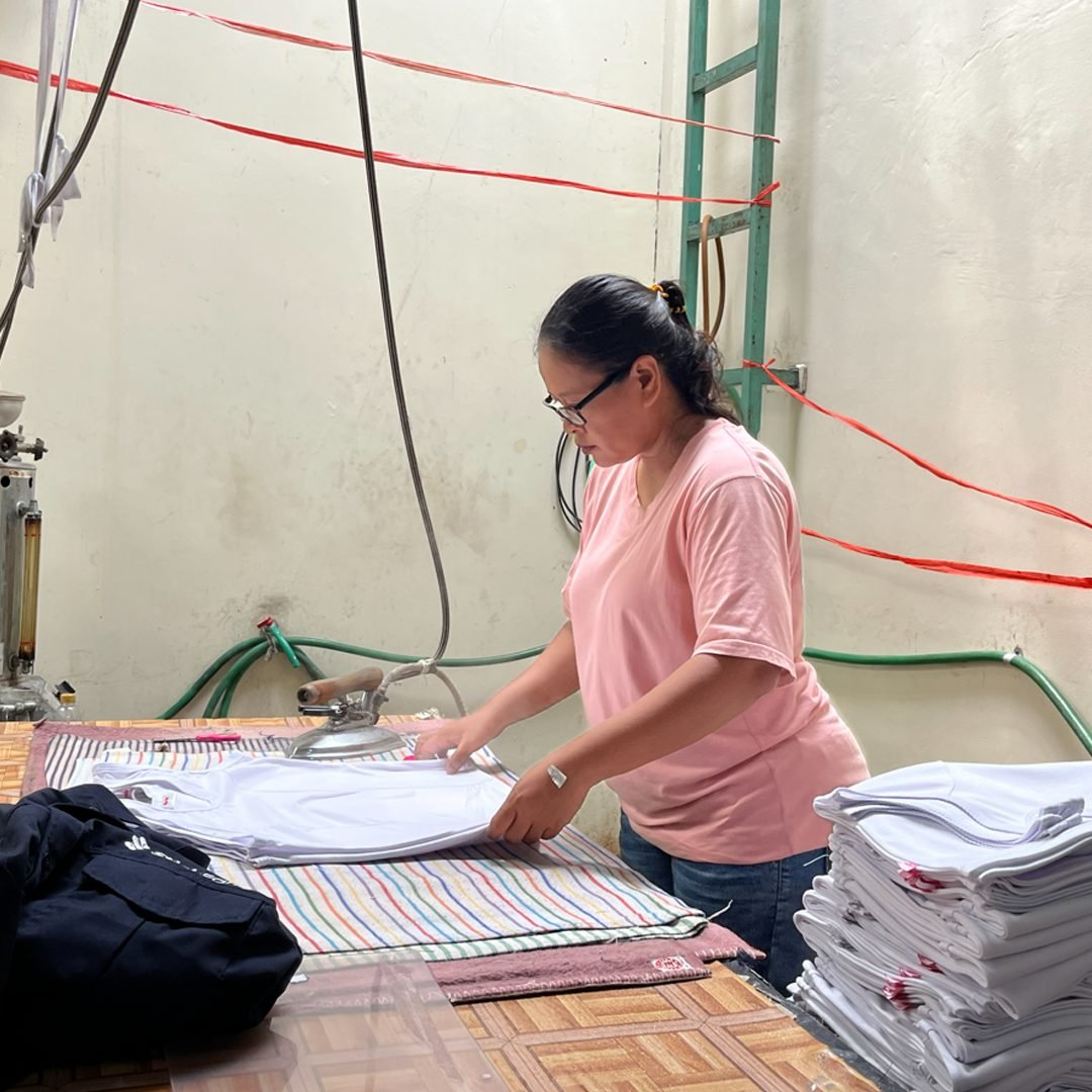 Proses produksi - pemotongan kain